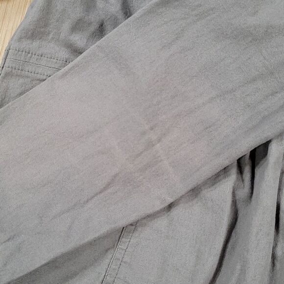 🔸️Prana Gray Mayve Zippered Front Utility Jacket Medium - Picture 13 of 13